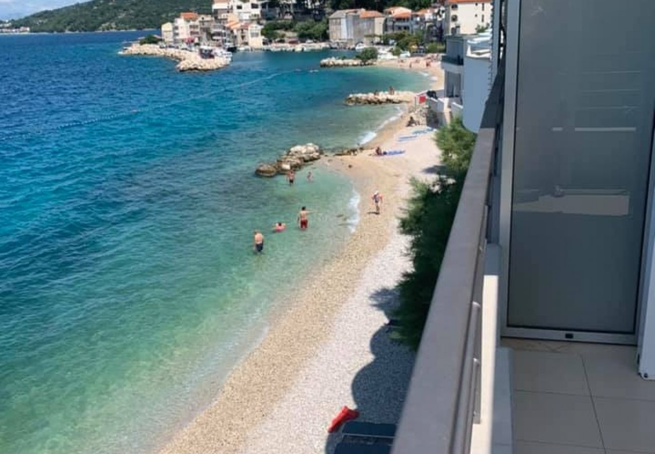 Appartement à Drašnice - Appartement dans Drašnice avec vue mer, terrasse, Climatisation, WIFI (4992-3)