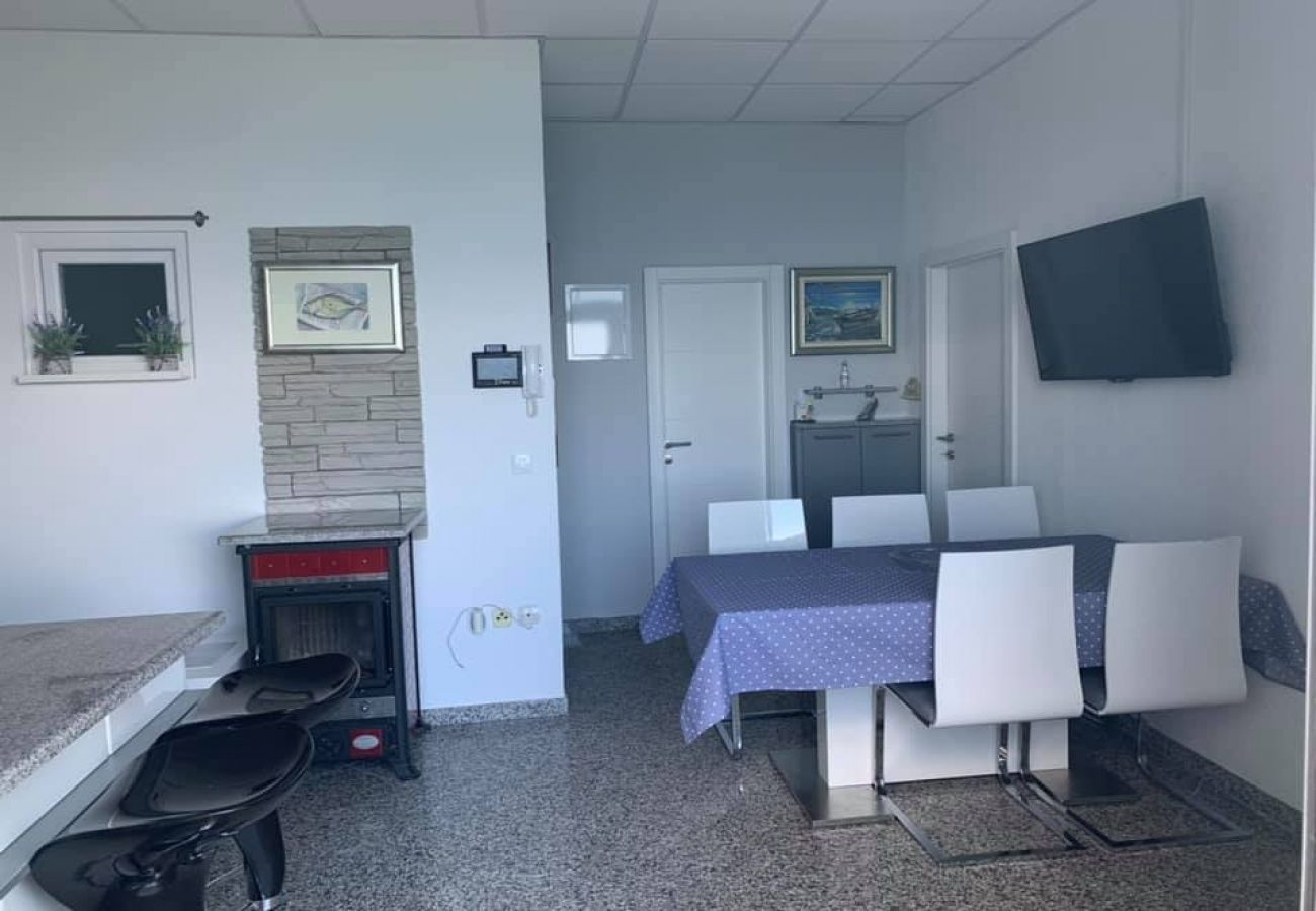 Appartement à Drašnice - Appartement dans Drašnice avec vue mer, terrasse, Climatisation, WIFI (4992-5)