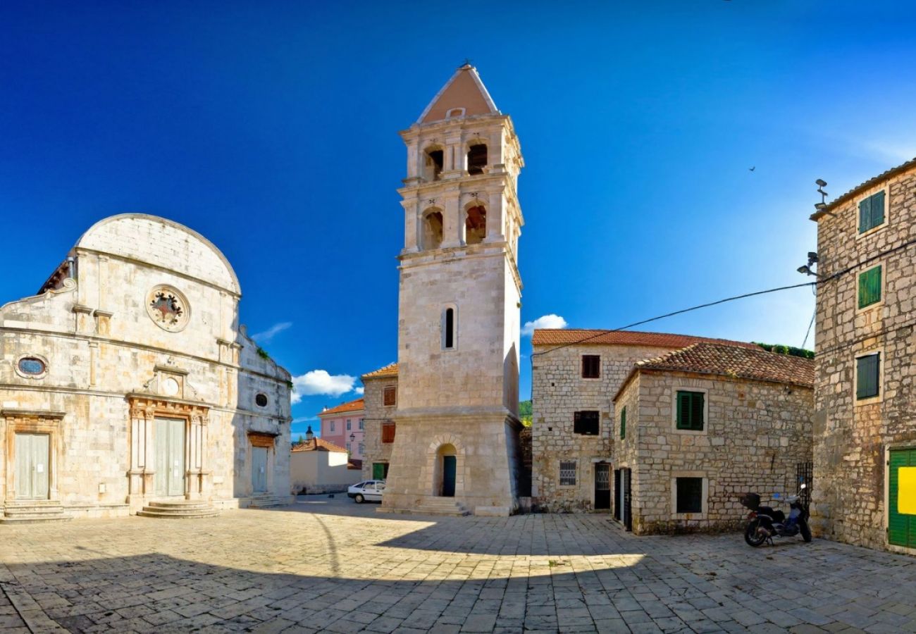 Appartement à Stari Grad - Appartement dans Stari Grad (Hvar) avec Balcon, Climatisation, WIFI, Lave-vaisselle (5028-2)