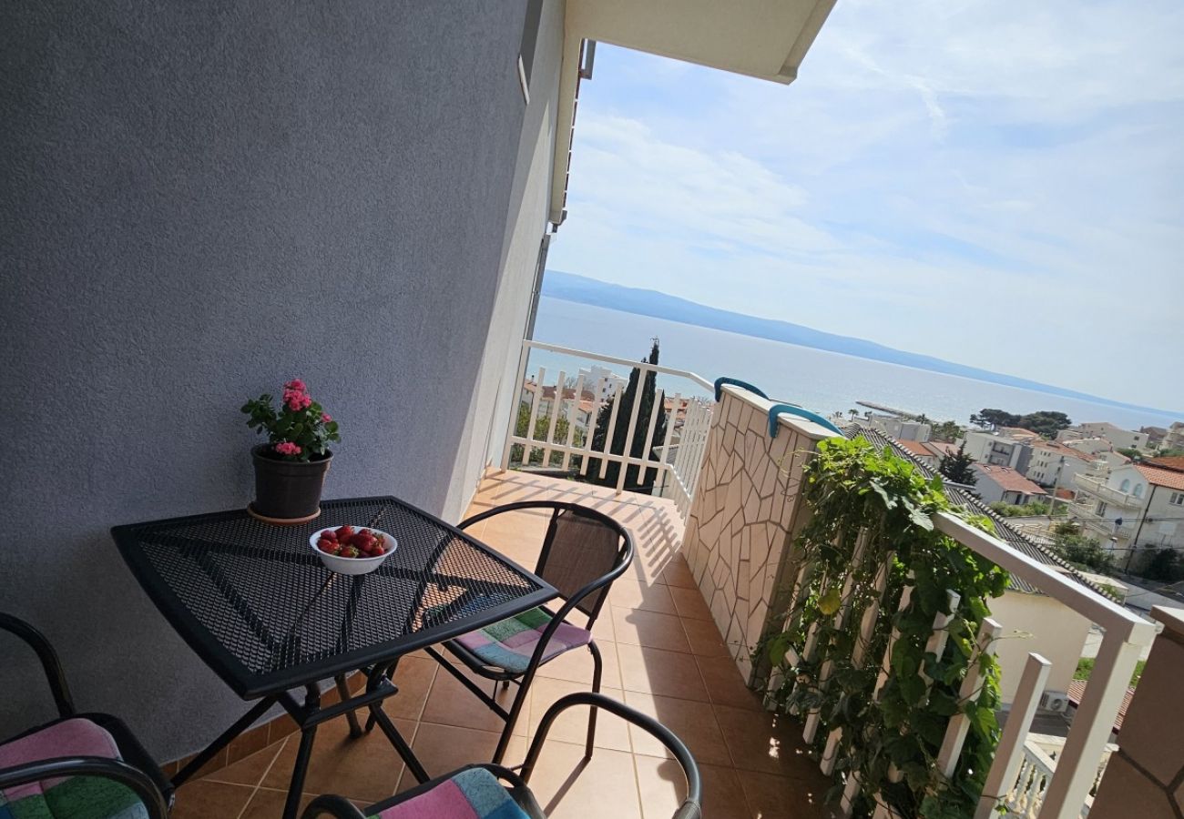 Studio à Duce - Appartement Studio dans Duće avec vue mer, Balcon, Climatisation, WIFI (5067-6)