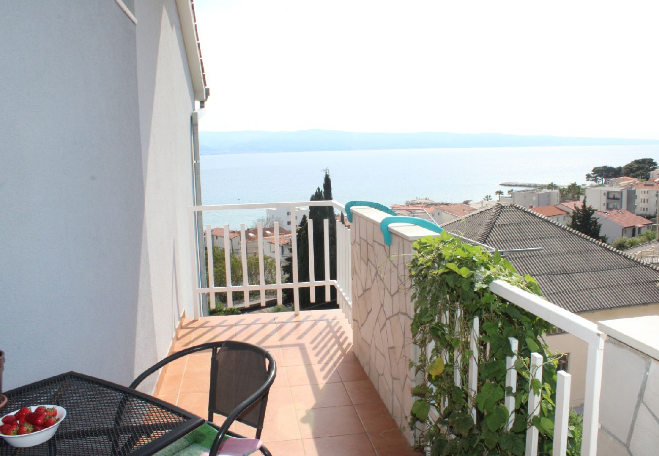 Studio à Duce - Appartement Studio dans Duće avec vue mer, Balcon, Climatisation, WIFI (5067-6)