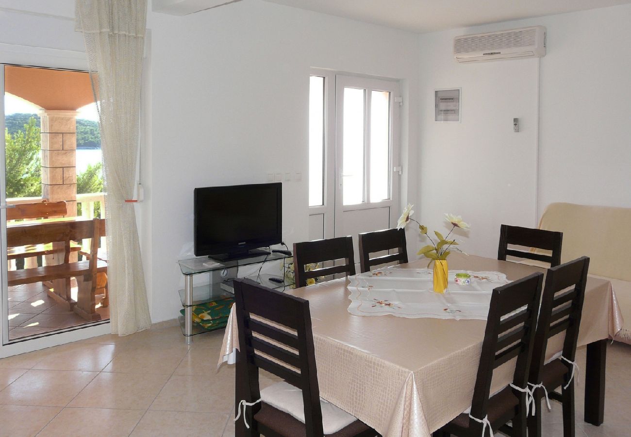 Appartement à Prizba - Appartement dans Prižba avec vue mer, Balcon, Climatisation, WIFI (5080-1)