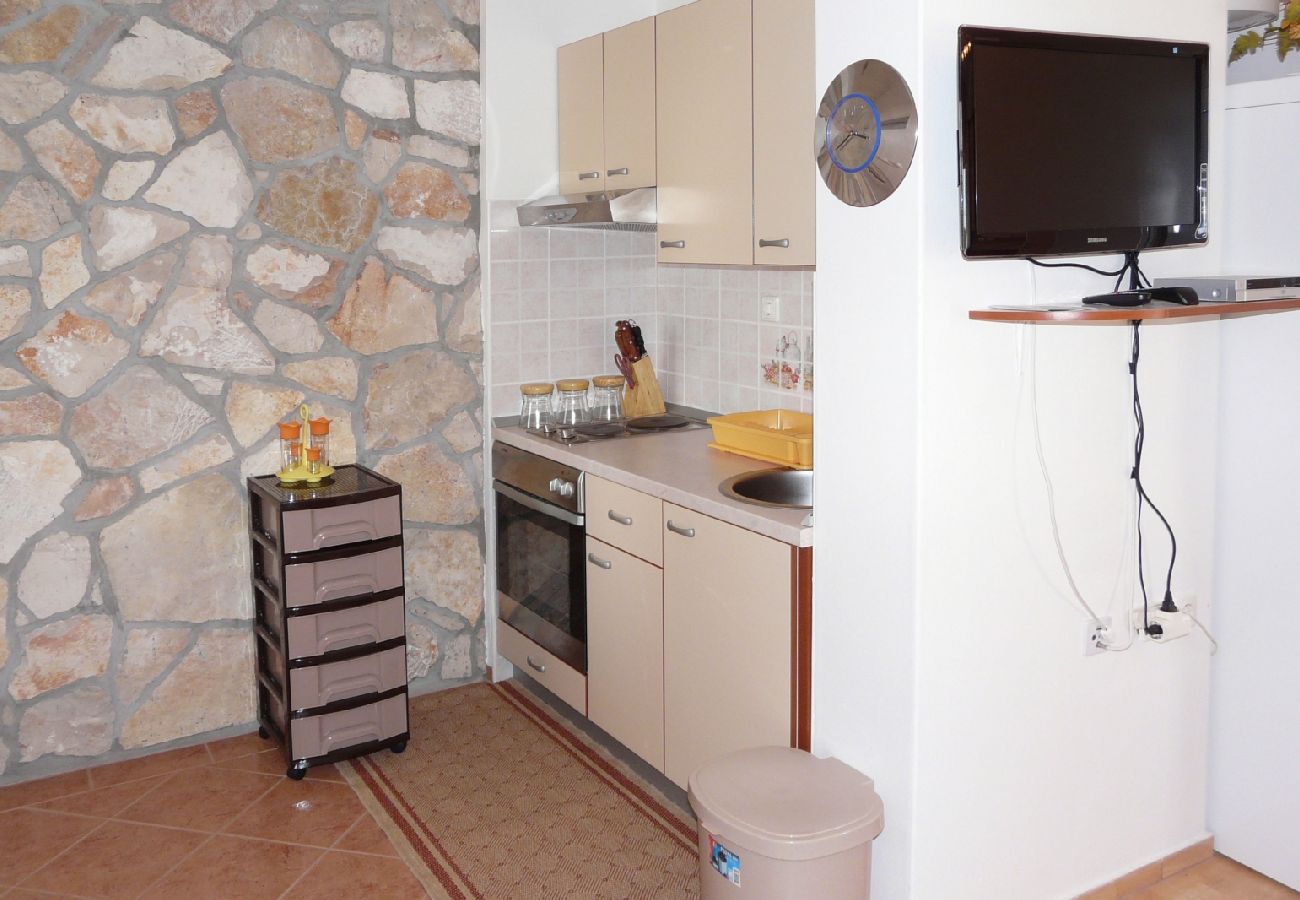 Appartement à Prizba - Appartement dans Prižba avec vue mer, terrasse, Climatisation, WIFI (5080-2)