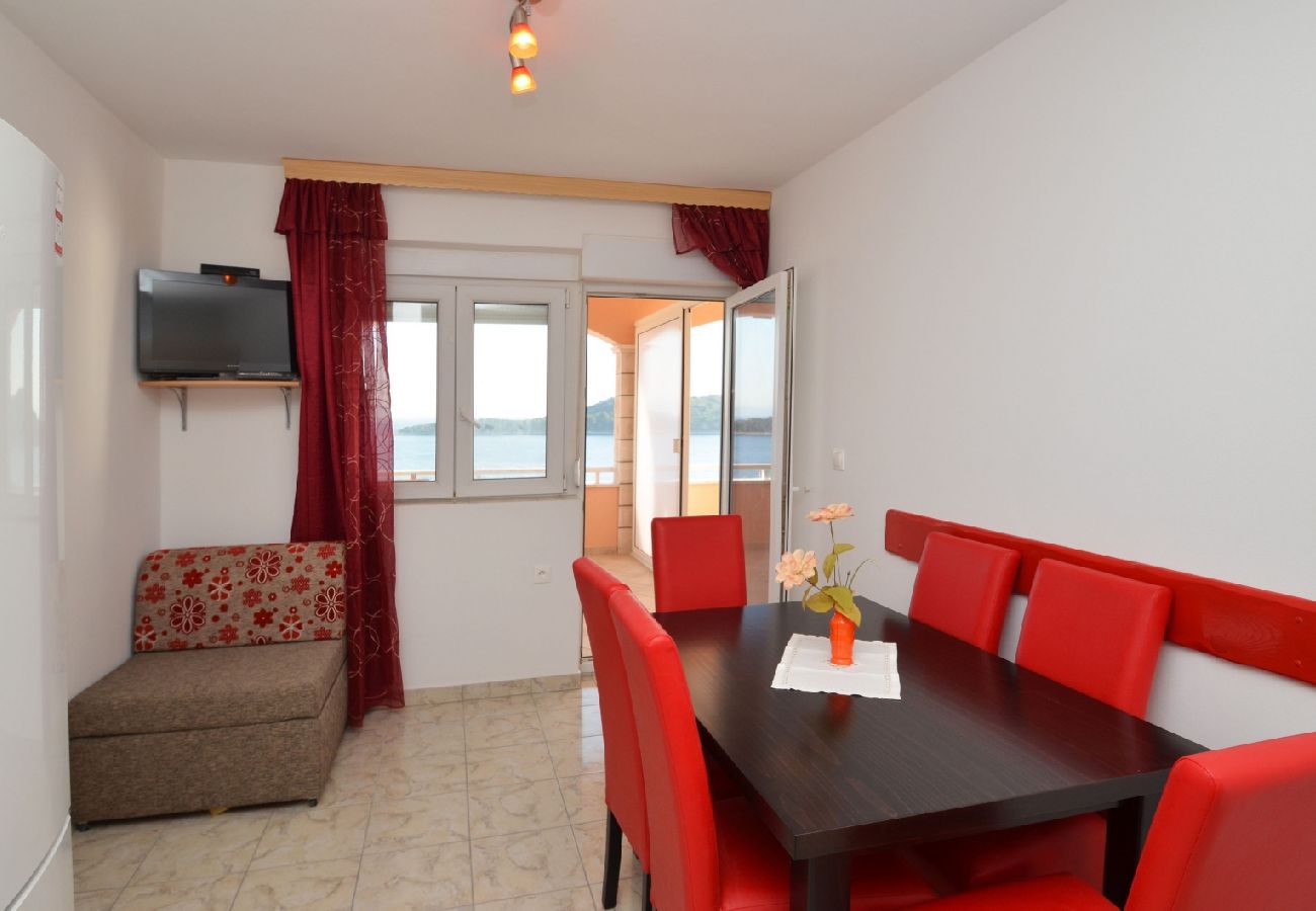 Appartement à Prizba - Appartement dans Prižba avec vue mer, terrasse, Climatisation, WIFI (5080-3)