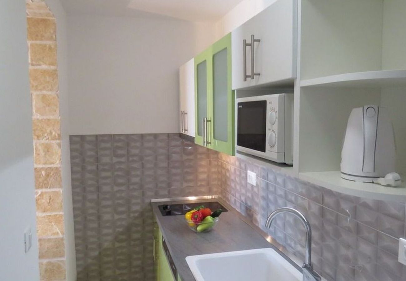 Appartement à Orebic - Appartement dans Orebić avec vue mer, terrasse, Climatisation, WIFI (4202-5)