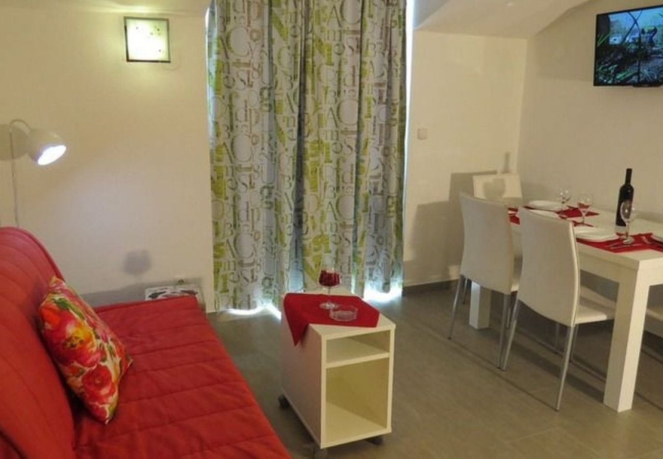 Appartement à Orebic - Appartement dans Orebić avec vue mer, Balcon, Climatisation, WIFI (4202-2)