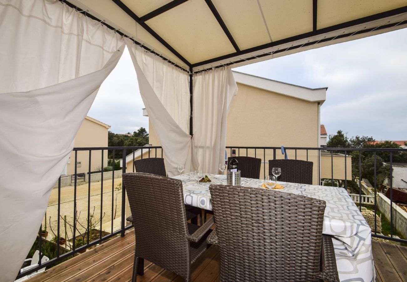 Appartement à Nin - Appartement dans Zaton (Zadar) avec vue mer, Balcon, Climatisation, WIFI (685-2)