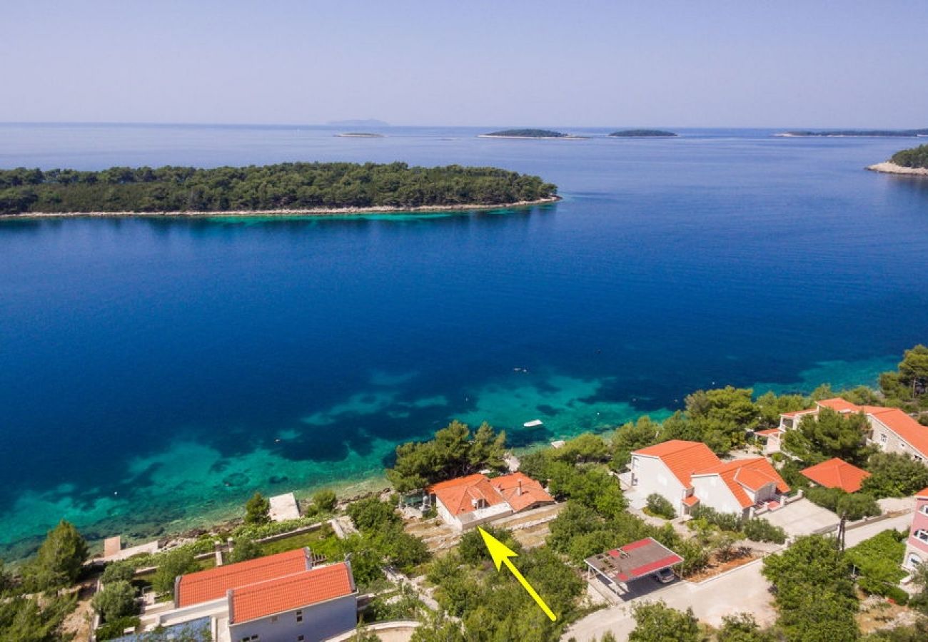 Maison à Karbuni - Maison de vacances dans Karbuni avec vue mer, Balcon, Climatisation, WIFI (5095-1)