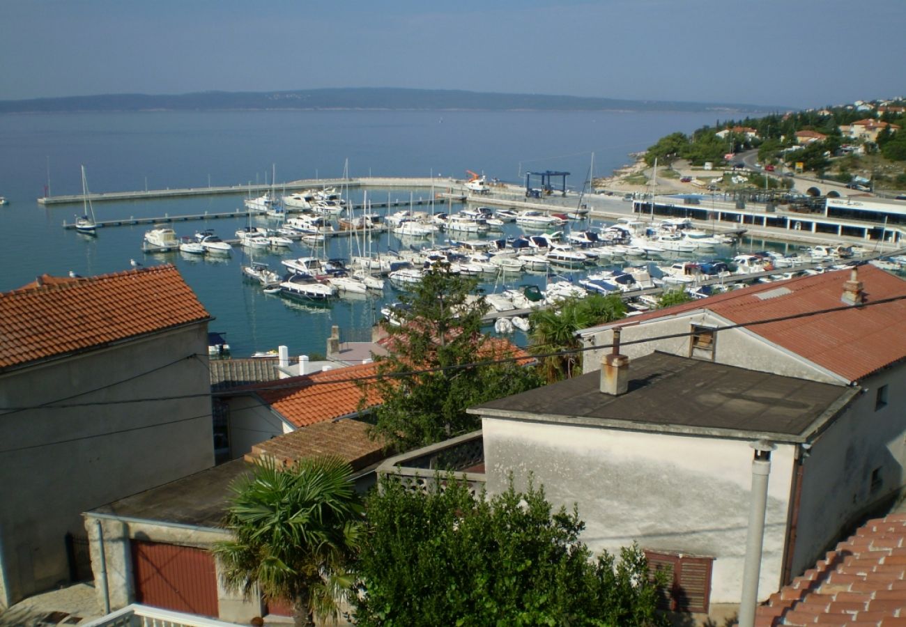 Chambres d'hôtes à Novi Vinodolski - Chambre dans Novi Vinodolski avec Balcon, Climatisation, WIFI, Machine à laver (3541-2)