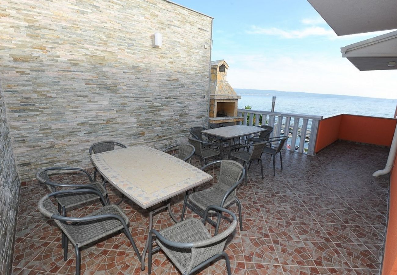 Appartement à Podstrana - Appartement dans Podstrana-Sv.Martin avec vue mer, Balcon, Climatisation, WIFI (5117-6)