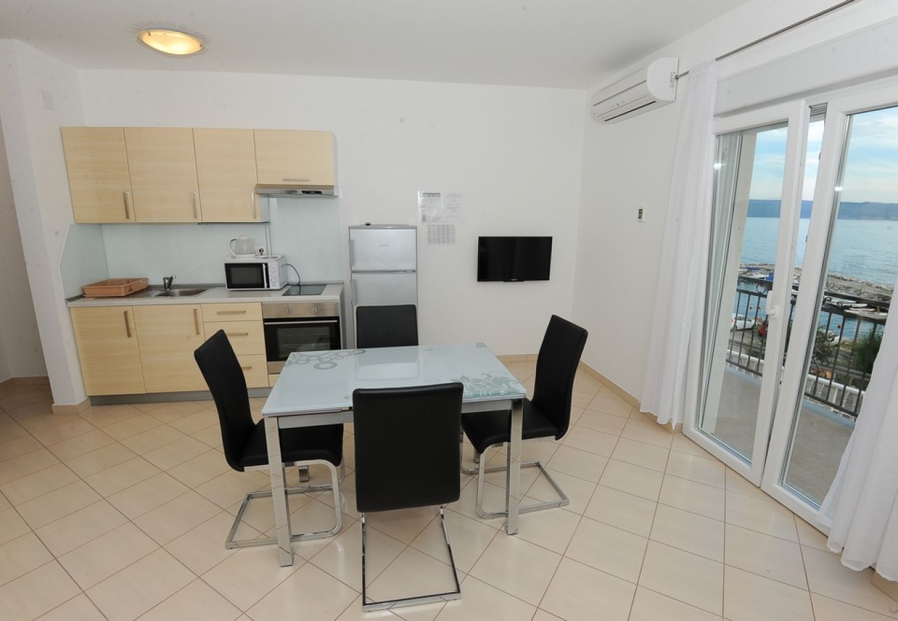 Appartement à Podstrana - Appartement dans Podstrana-Sv.Martin avec vue mer, terrasse, Climatisation, WIFI (5117-2)