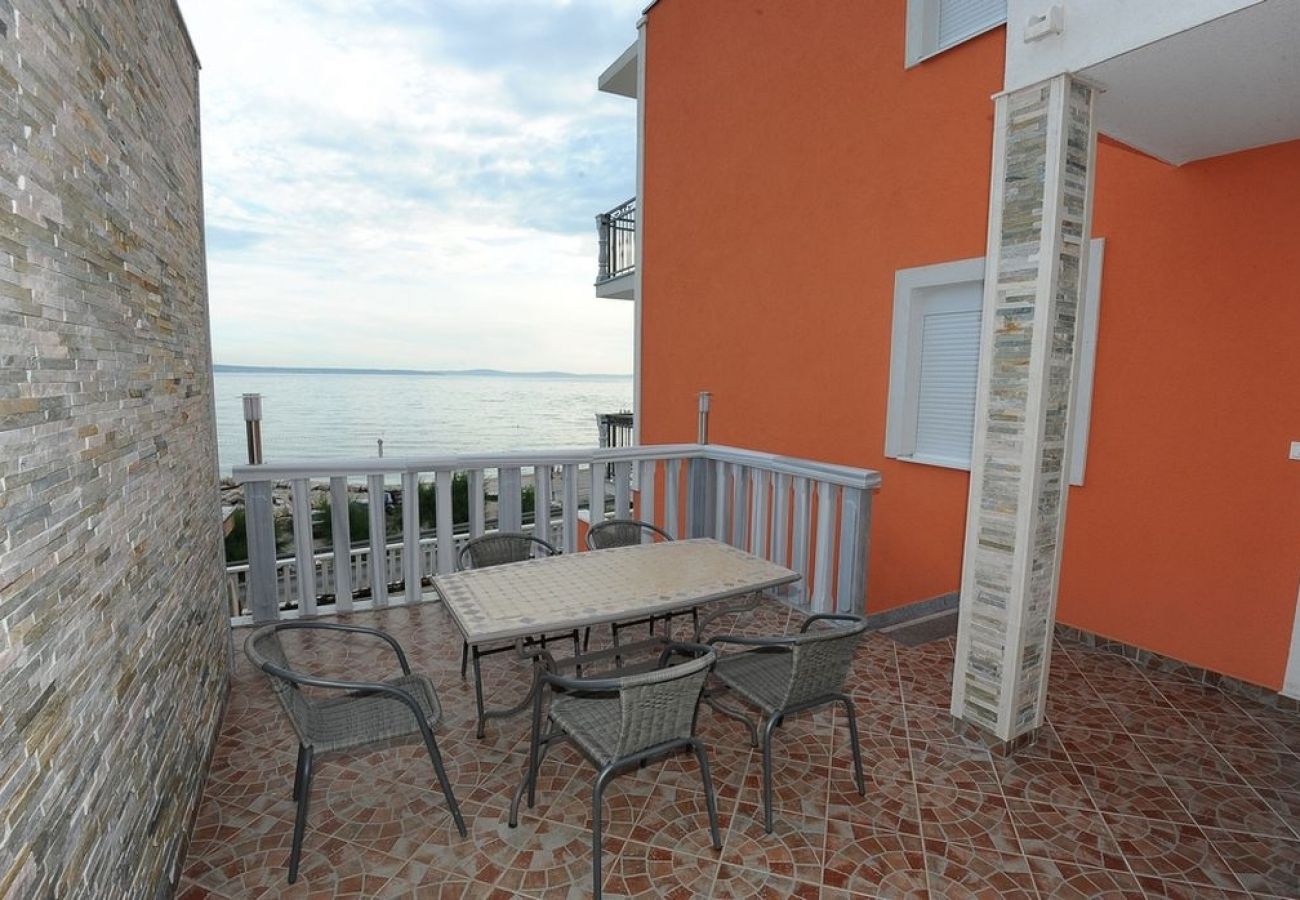 Appartement à Podstrana - Appartement dans Podstrana-Sv.Martin avec vue mer, terrasse, Climatisation, WIFI (5117-1)