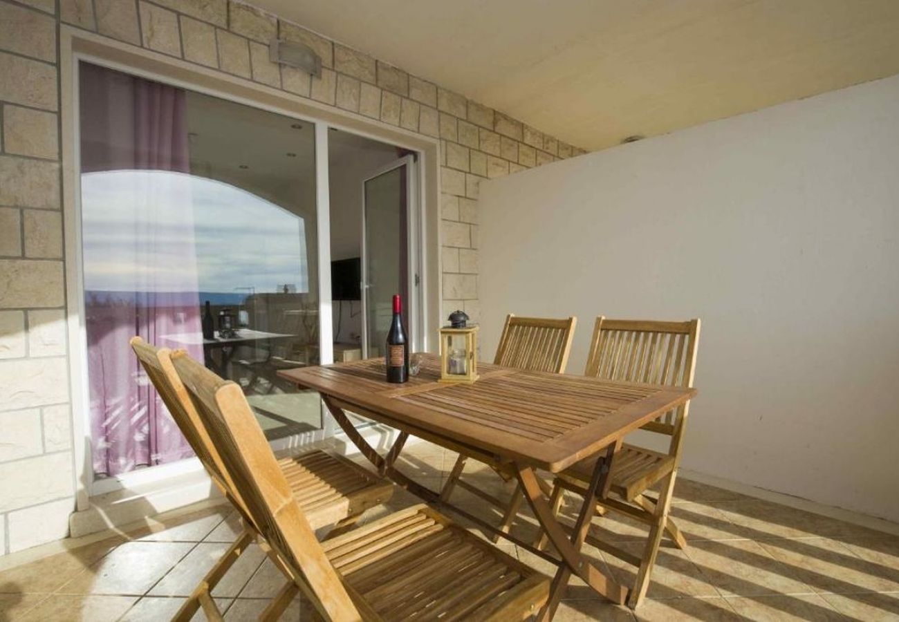 Appartement à Bol - Appartement dans Bol avec vue mer, terrasse, Climatisation, WIFI (5121-4)