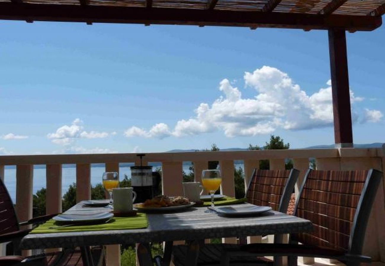 Appartement à Bol - Appartement dans Bol avec vue mer, terrasse, Climatisation, WIFI (5121-2)