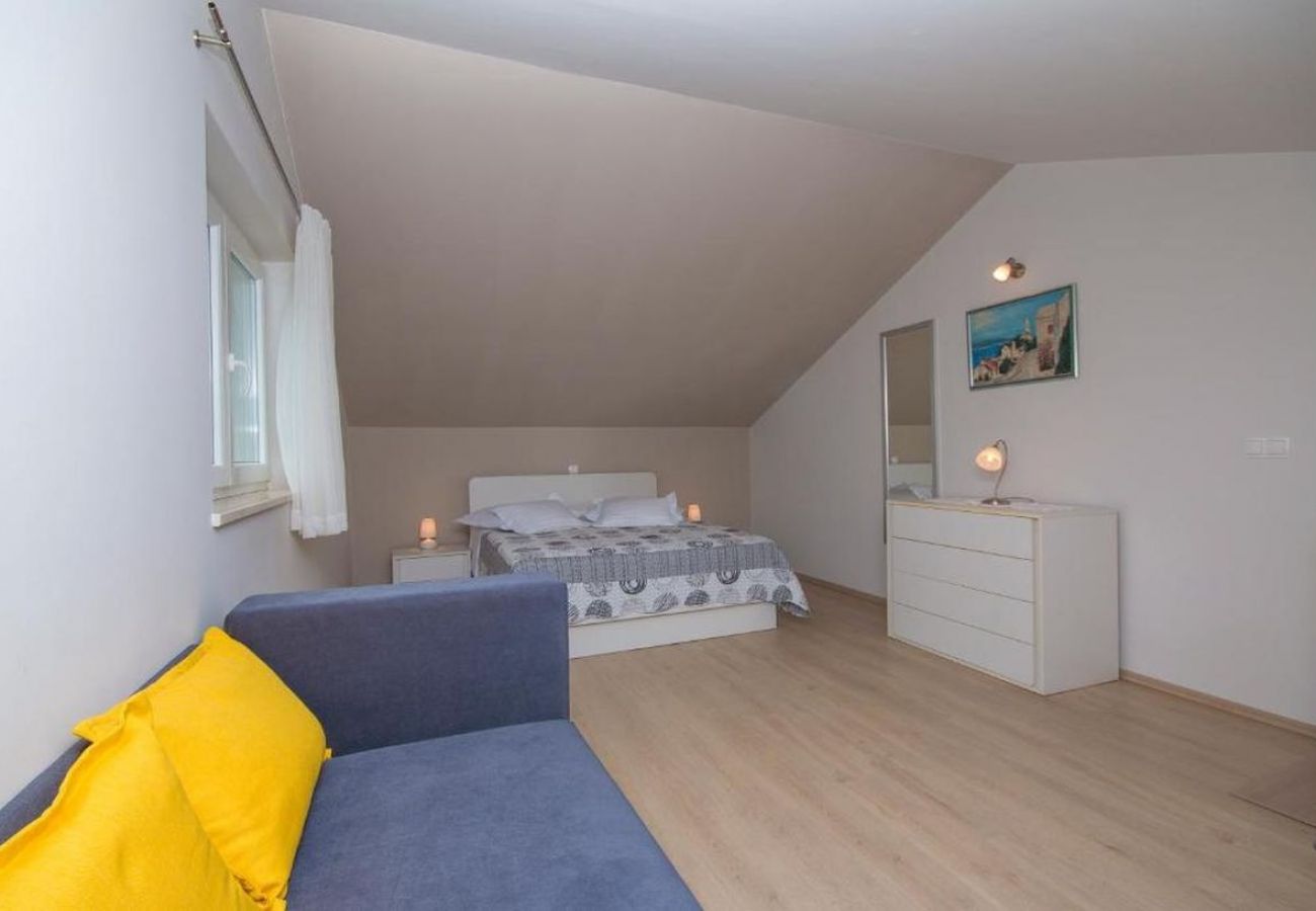 Appartement à Brela - Appartement dans Brela avec vue mer, terrasse, Climatisation, WIFI (5122-1)