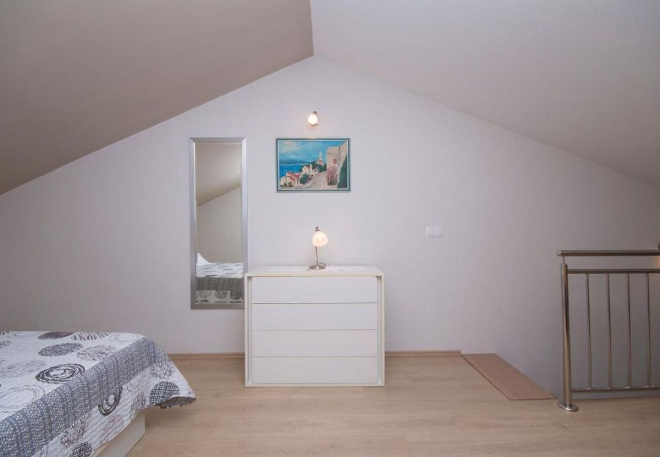 Appartement à Brela - Appartement dans Brela avec vue mer, terrasse, Climatisation, WIFI (5122-1)