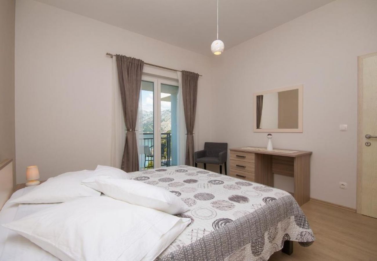 Appartement à Brela - Appartement dans Brela avec vue mer, Balcon, Climatisation, WIFI (5122-2)