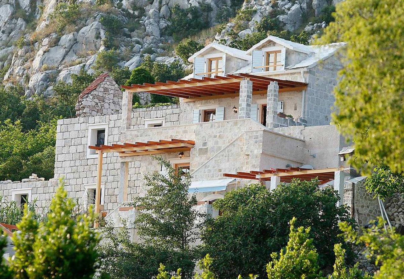 Maison à Dugi Rat - Maison de vacances dans Sumpetar Jesenice avec vue mer, terrasse, Climatisation, WIFI (5133-1)