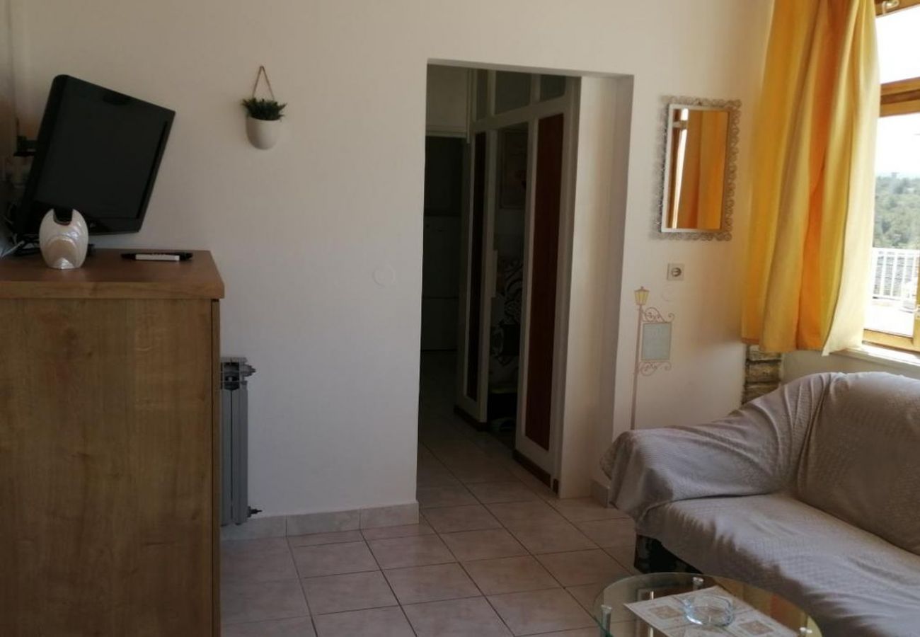 Appartement à Primošten - Appartement dans Primošten avec vue mer, terrasse, Climatisation, WIFI (5155-1)