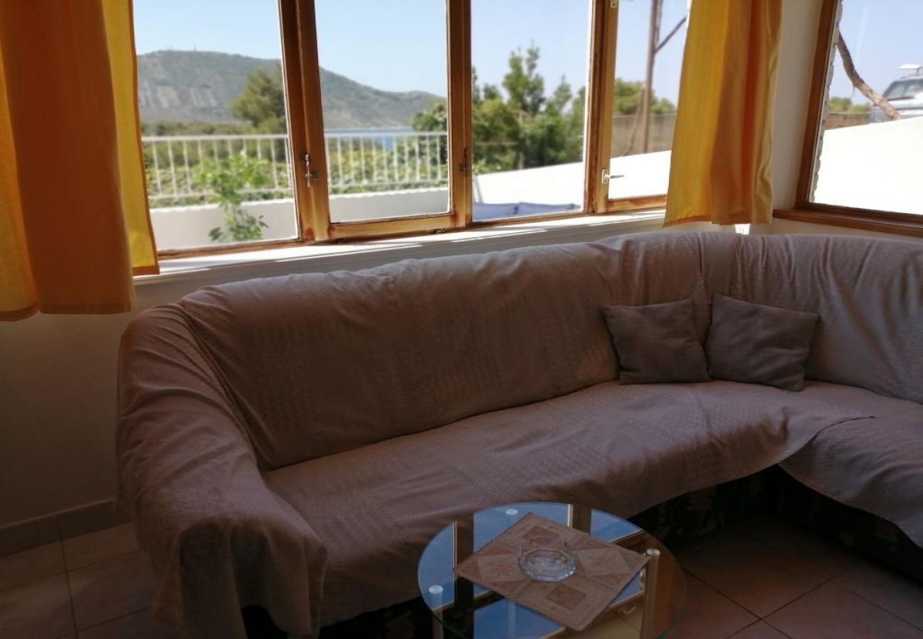 Appartement à Primošten - Appartement dans Primošten avec vue mer, terrasse, Climatisation, WIFI (5155-1)