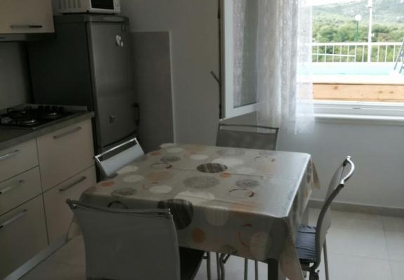 Appartement à Primošten - Appartement dans Primošten avec vue mer, terrasse, Climatisation, WIFI (5155-1)