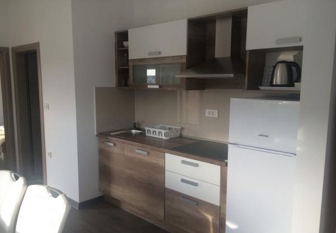 Appartement à Rogoznica - Appartement dans Rogoznica avec vue mer, terrasse, Climatisation, WIFI (5173-3)