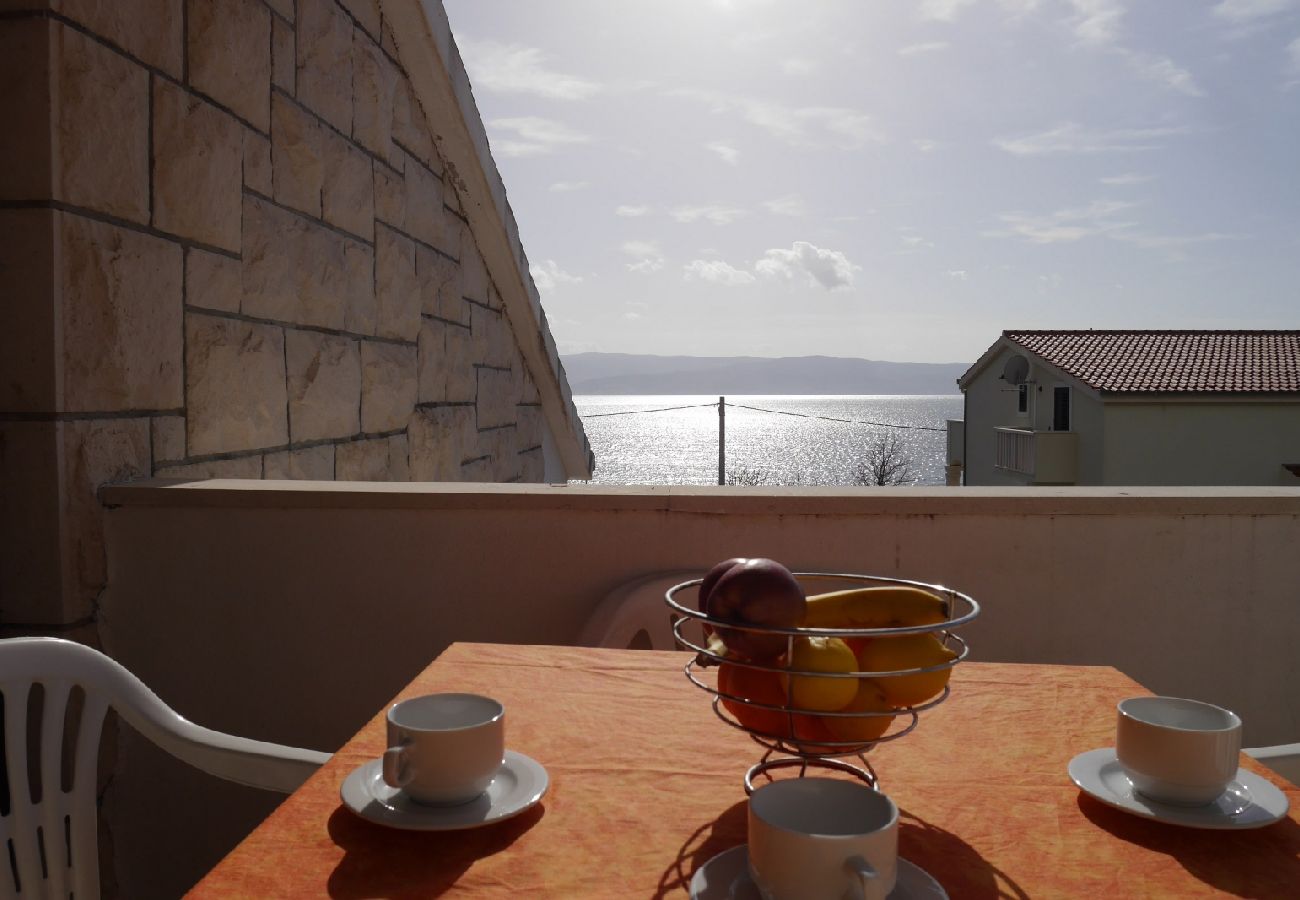 Appartement à Dugi Rat - Appartement dans Dugi Rat avec vue mer, Balcon, Climatisation, WIFI (5132-6)