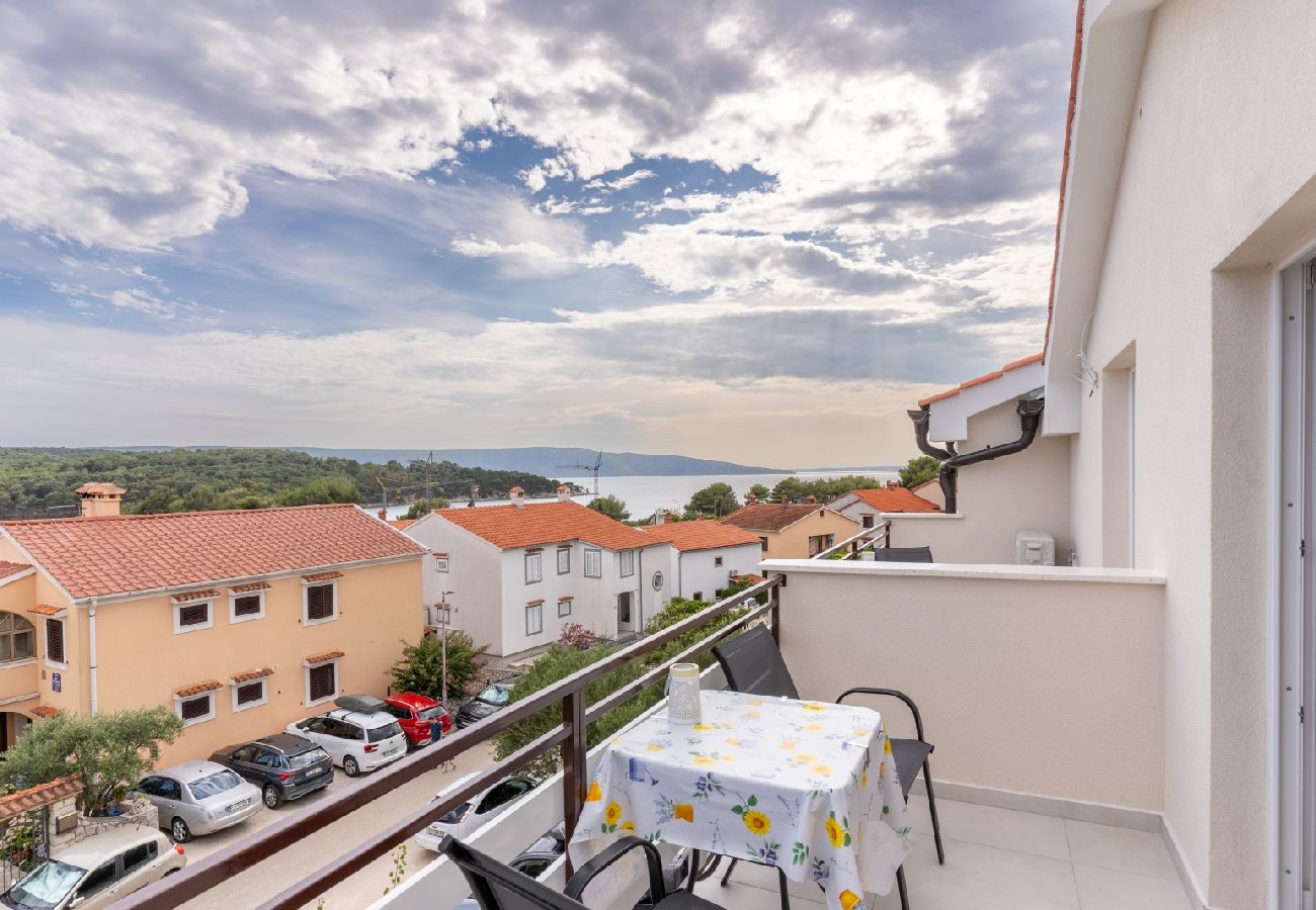 Chambres d'hôtes à Cres - Chambre dans Cres avec vue mer, Balcon, Climatisation, WIFI (4249-6)