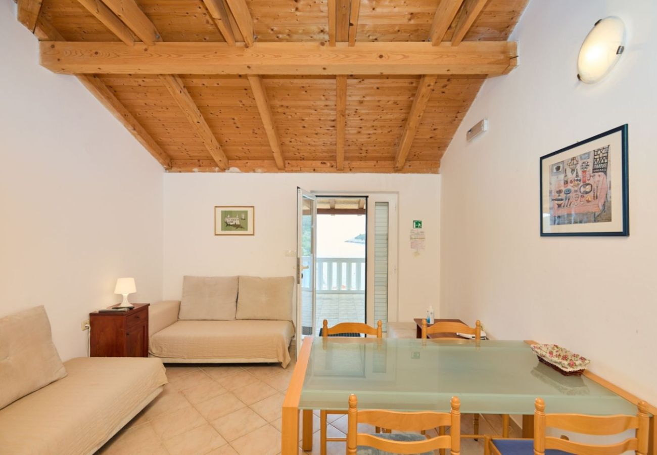 Appartement à Saplunara - Appartement dans Saplunara avec vue mer, terrasse, Climatisation, WIFI (5197-5)