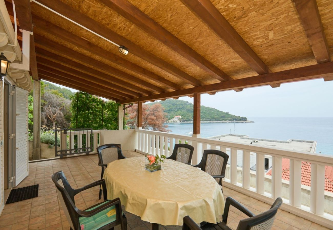 Appartement à Saplunara - Appartement dans Saplunara avec vue mer, terrasse, Climatisation, WIFI (5197-5)