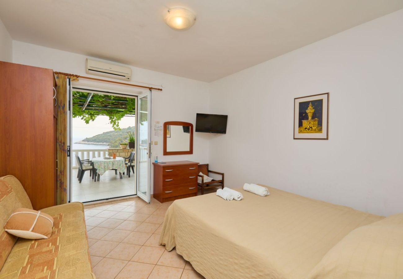 Appartement à Saplunara - Appartement dans Saplunara avec vue mer, terrasse, Climatisation, WIFI (5197-4)