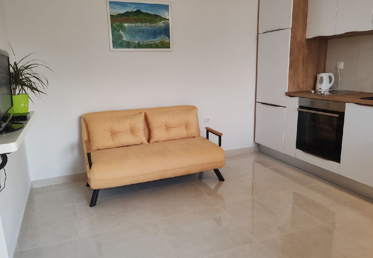 Appartement à Lumbarda - Appartement dans Lumbarda avec vue mer, terrasse, Climatisation, WIFI (869-4)