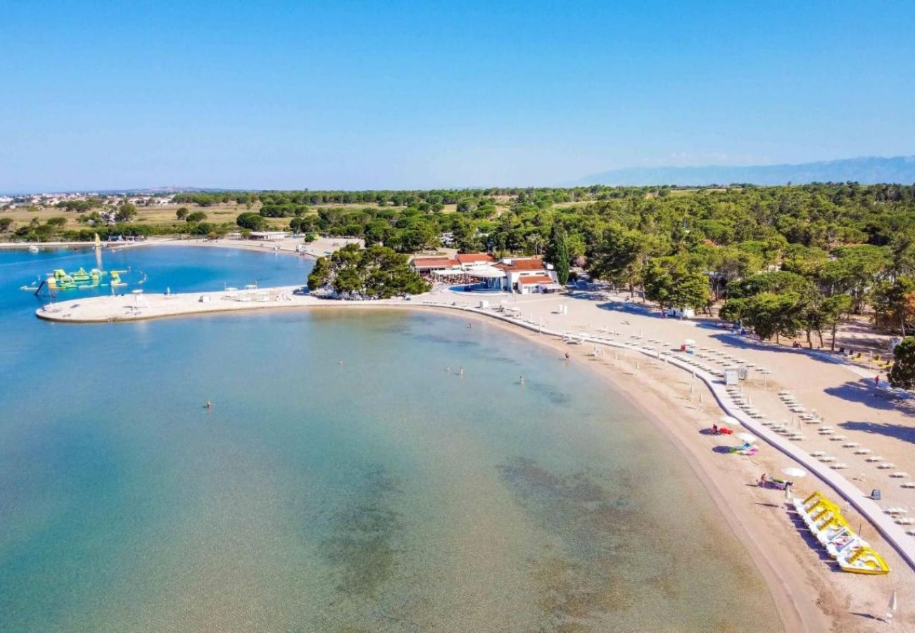 Maison à Nin - Maison de vacances dans Zaton (Zadar) avec terrasse, Climatisation, WIFI, Machine à laver (5186-1)