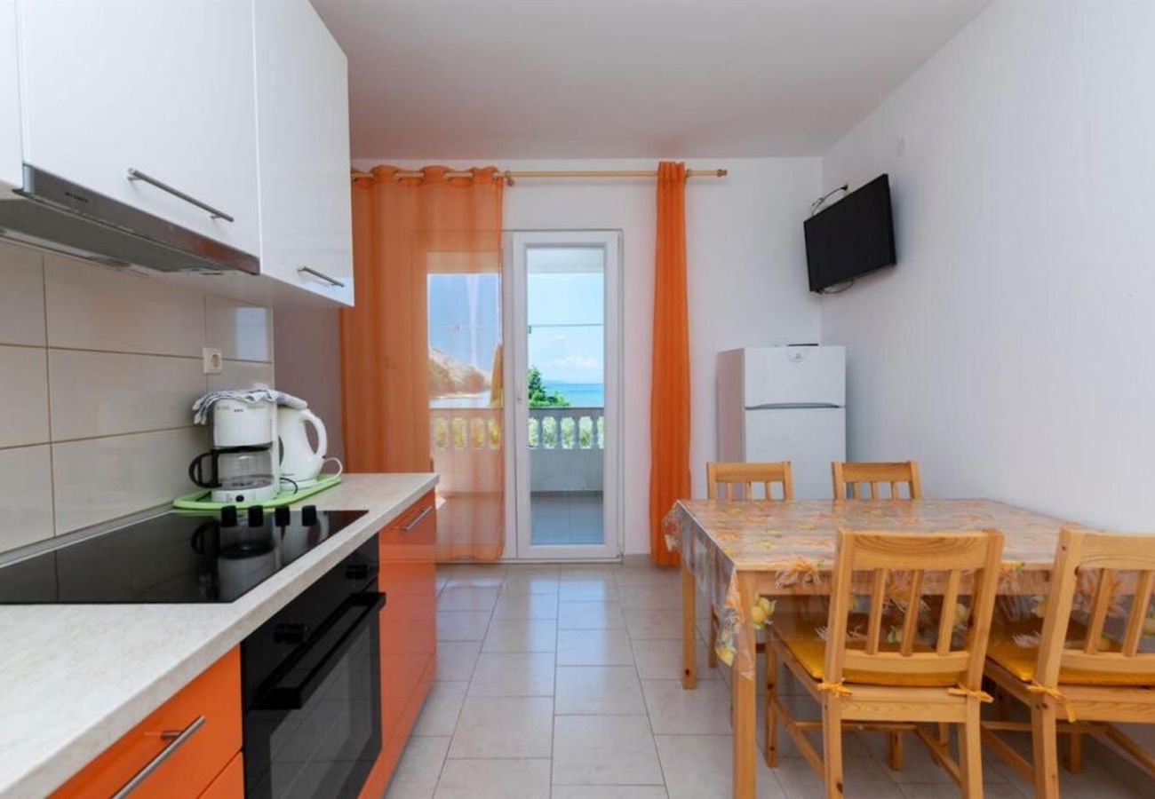 Appartement à Lopar - Appartement à Lopar avec vue sur la mer, balcon, climatisation, Wi-Fi (4419-4)
