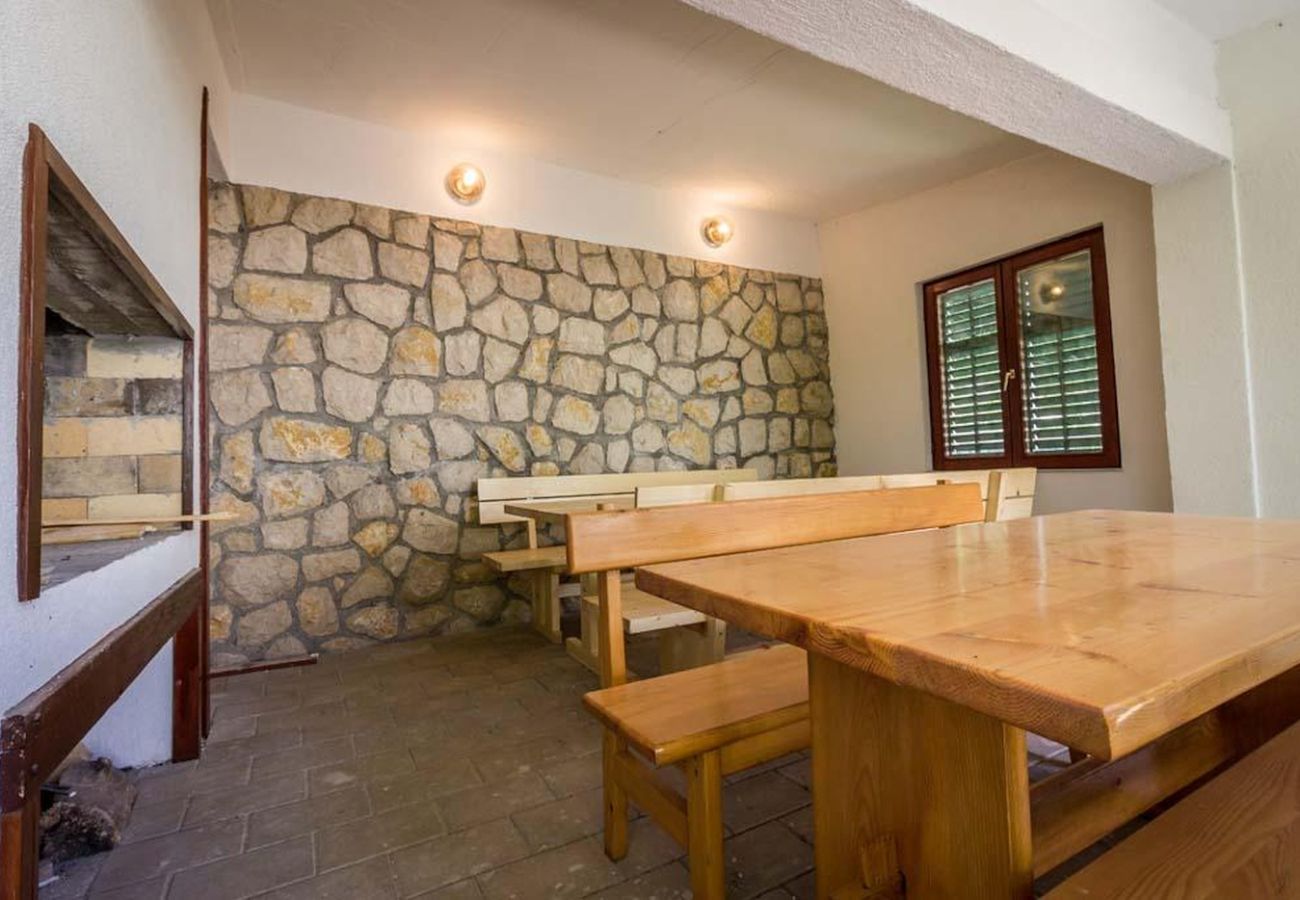 Appartement à Lopar - Appartement à Lopar avec vue sur la mer, balcon, climatisation, Wi-Fi (4419-4)