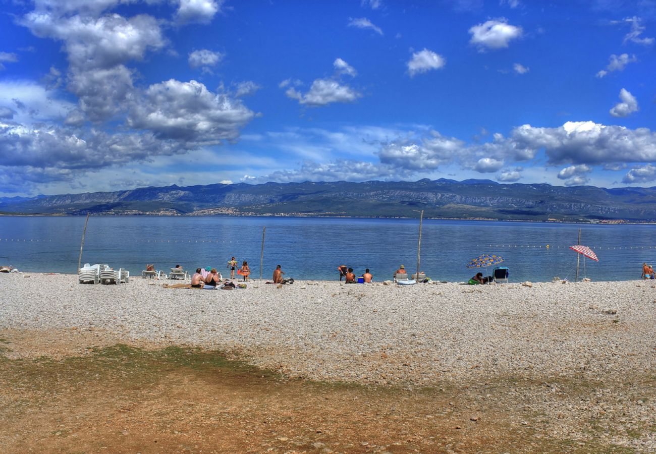 Maison à Garica - Maison de vacances / Île de Krk, avec piscine, terrasse, climatisation, Wi-Fi, lave-linge (5234-1)