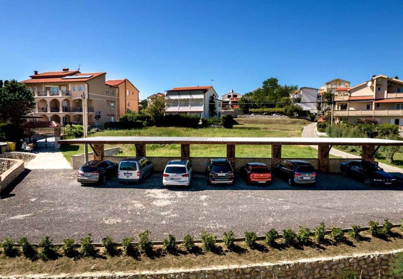 Appartement à Lopar - Appartement de vacances à Lopar avec terrasse, climatisation, Wi-Fi et vue sur la mer (4738-7)