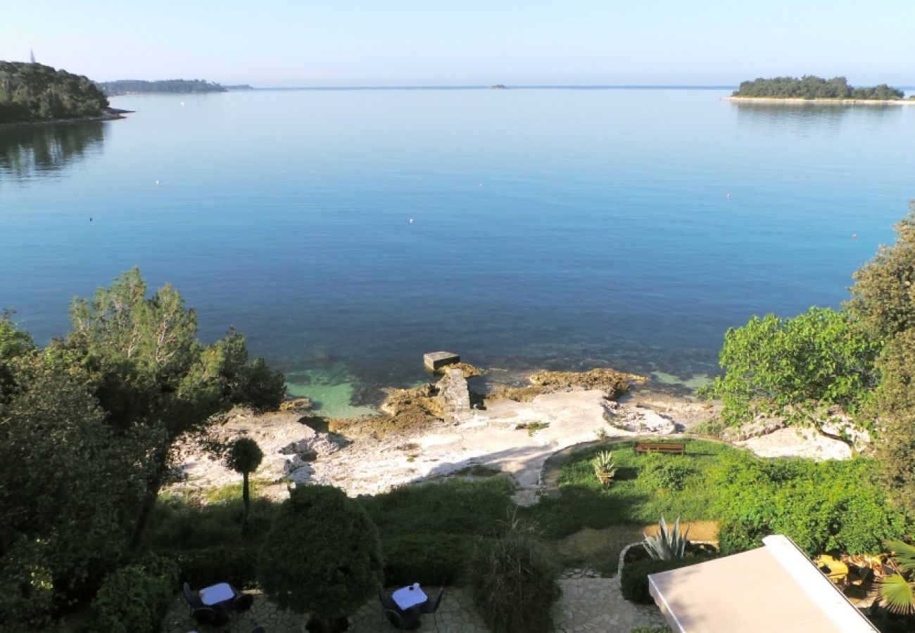 Affitto per camere a Rovinj - Camera in Rovigno (Rovinj) con vista mare, balcone, Climatizzazione, WIFI (81-3)