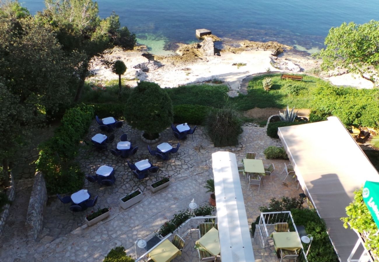 Affitto per camere a Rovinj - Camera in Rovigno (Rovinj) con vista mare, balcone, Climatizzazione, WIFI (81-3)