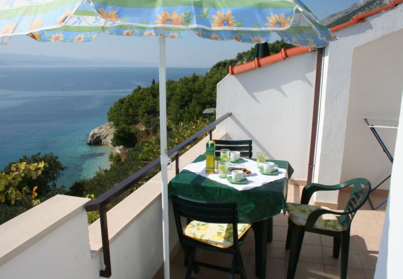 Studio a Pisak - Appartamento Studio in Pisak con vista mare, terrazzo, Climatizzazione, WIFI (102-6)