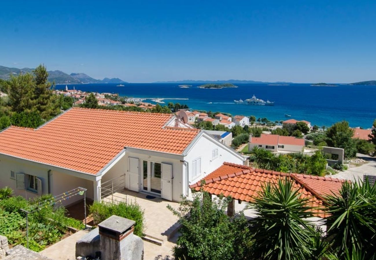 Appartamento a Orebic - Ferienwohnung in Orebić mit Meerblick, Terrasse, Klimaanlage, W-LAN (114-1)