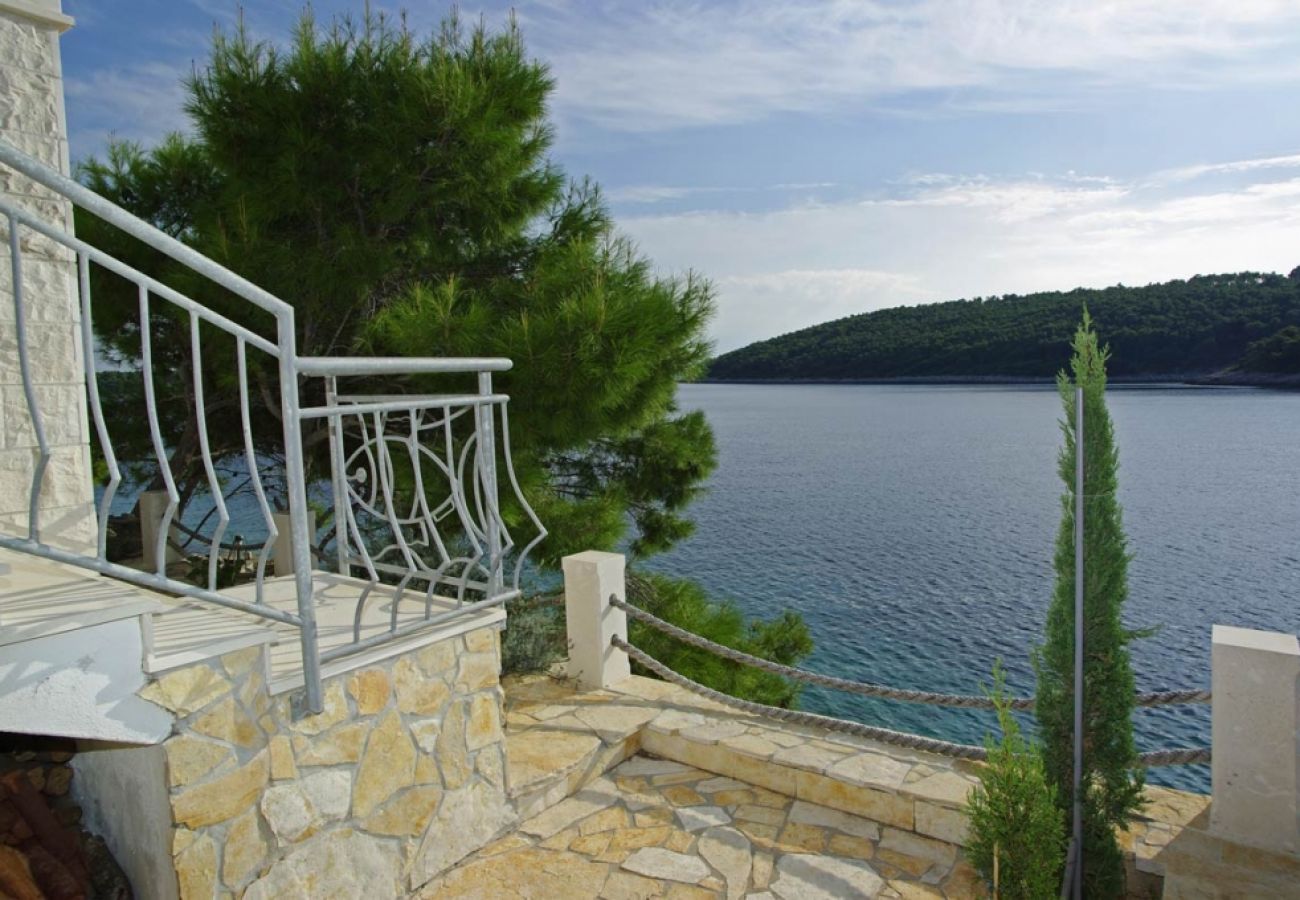 Appartamento a Vela Luka - Appartamento in Tri Porte (Potirna) con vista mare, terrazzo, Climatizzazione, WIFI (5208-2)