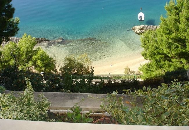 Appartamento a Brela - Appartamento in Brella (Brela) con vista mare, terrazzo, Climatizzazione, WIFI (75-7) Appartamento a Brela - Appartamento in Brella (Brela) con vista mare, terrazzo, Climatizzazione, WIFI (75-7)