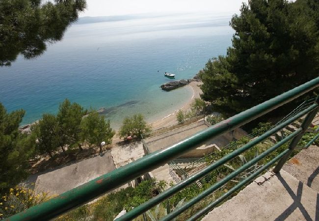 Appartamento a Brela - Appartamento in Brella (Brela) con vista mare, terrazzo, Climatizzazione, WIFI (75-7) Appartamento a Brela - Appartamento in Brella (Brela) con vista mare, terrazzo, Climatizzazione, WIFI (75-7)