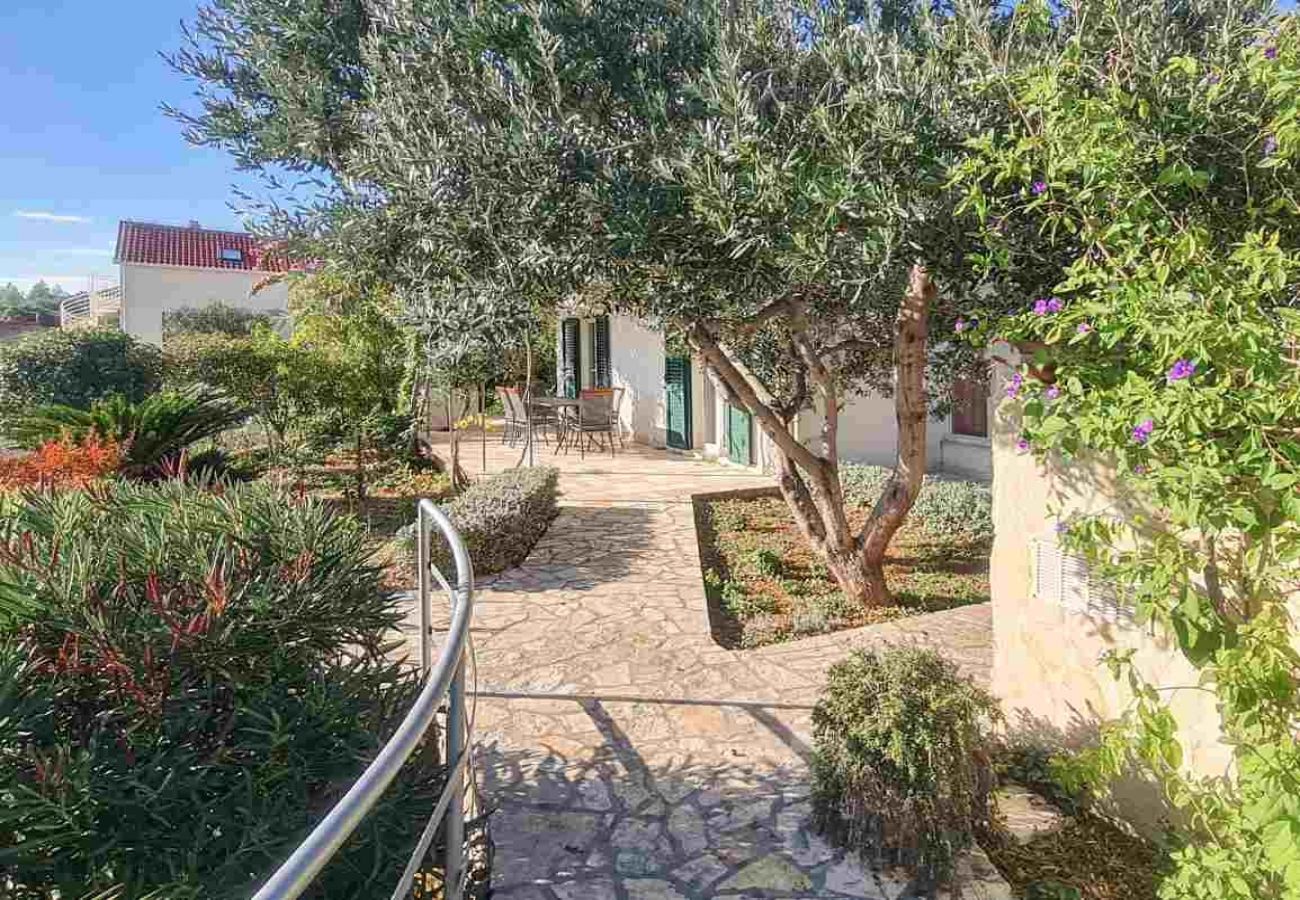 Casa a Viganj - Casa di vacanza in Viganj con vista mare, terrazzo, Climatizzazione, WIFI (160-1)