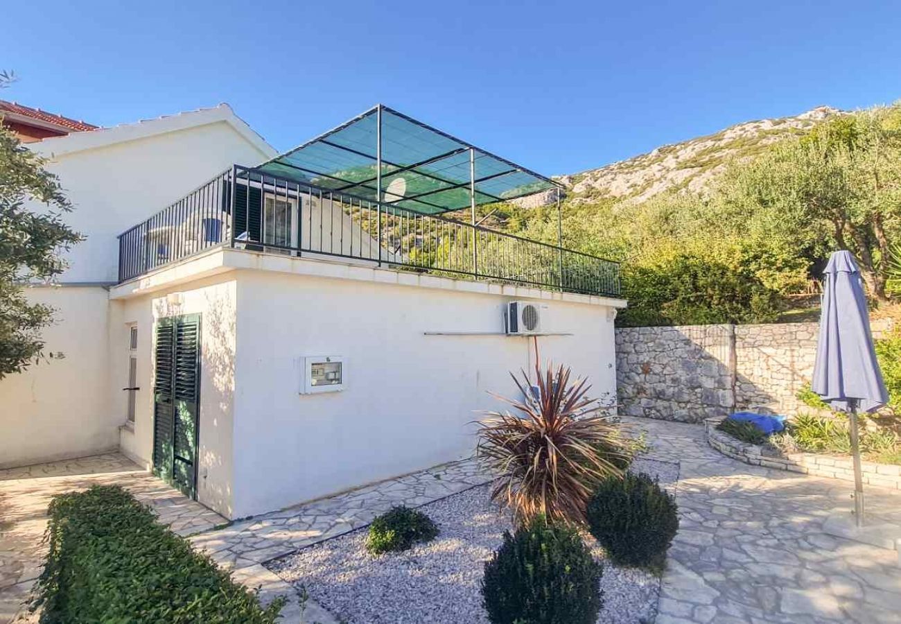 Casa a Viganj - Casa di vacanza in Viganj con vista mare, terrazzo, Climatizzazione, WIFI (160-1)