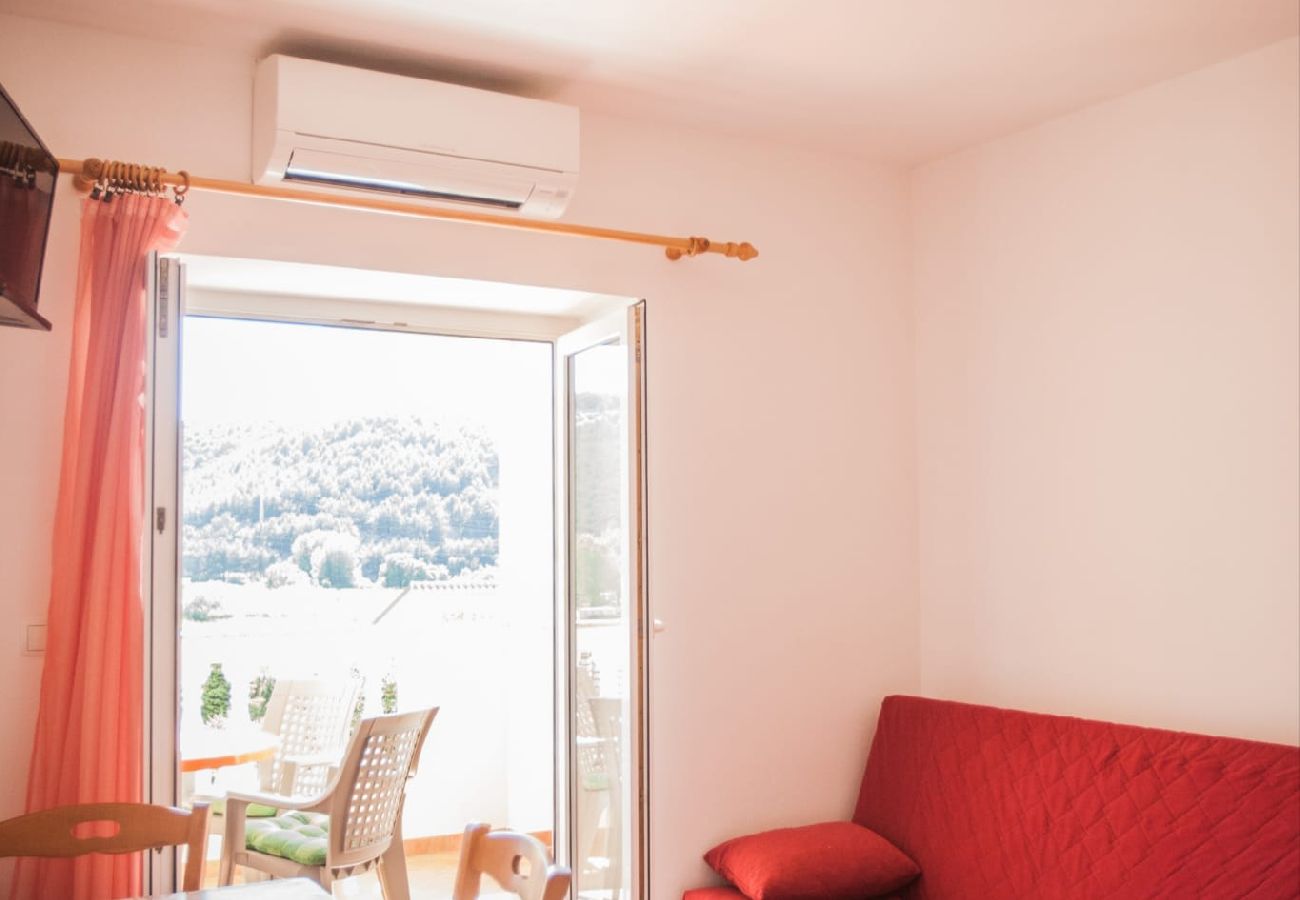 Appartamento a Lopar - Appartamento in Loparo (Lopar) con balcone, Climatizzazione, WIFI, Lavatrice (186-3)