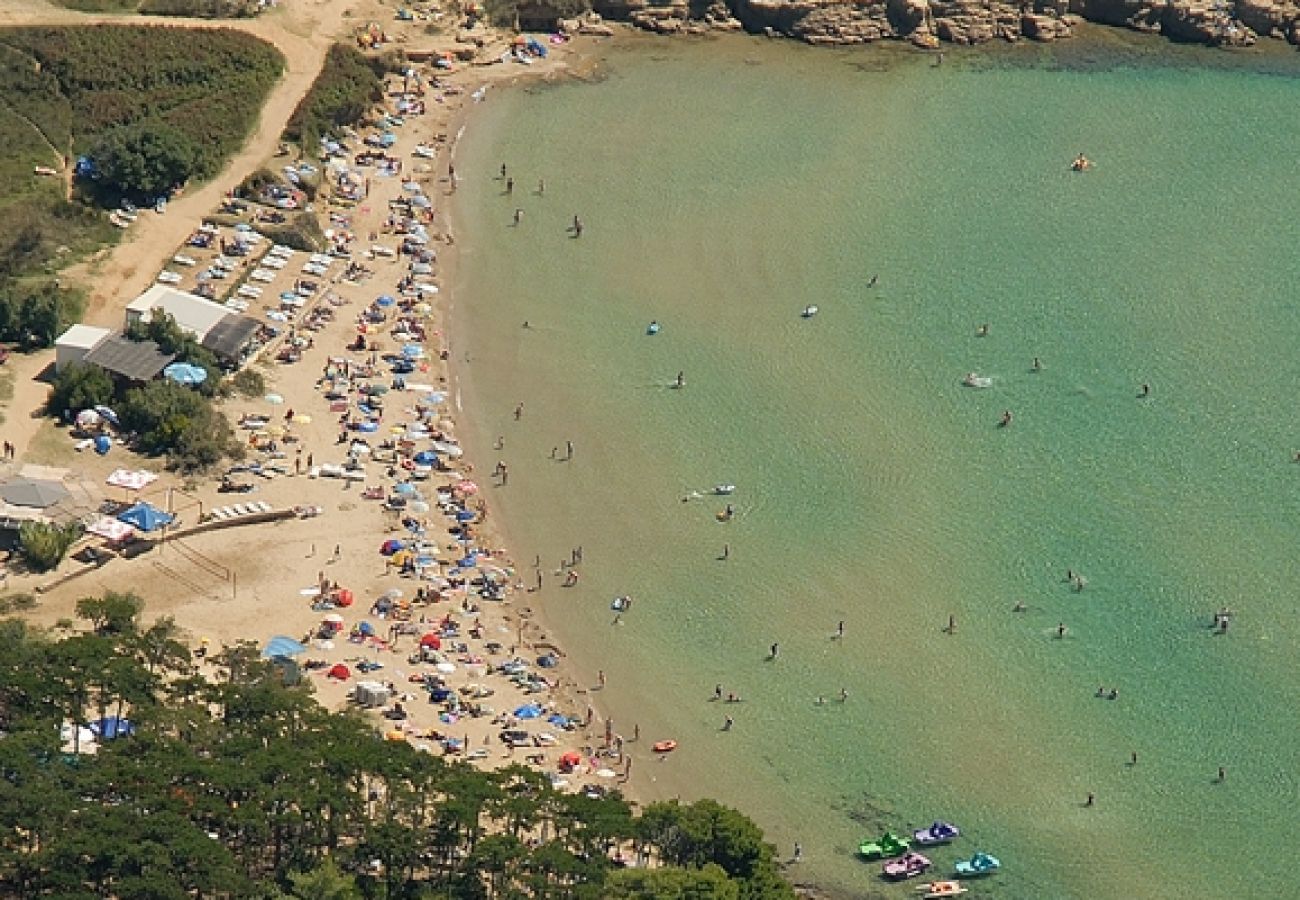 Casa a Lopar - Casa di vacanza in Loparo (Lopar) con vista mare, terrazzo, Climatizzazione, WIFI (186-5)