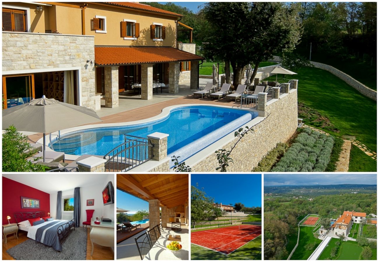 Casa a Labin - Casa di vacanza in Albona (Labin) con terrazzo, Climatizzazione, WIFI, Lavatrice (688-1)