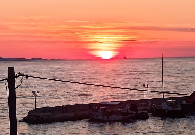 Appartamento a Bibinje - Appartamento in Bibigne (Bibinje) con vista mare, terrazzo, Climatizzazione, WIFI (868-4) Appartamento a Bibinje - Appartamento in Bibigne (Bibinje) con vista mare, terrazzo, Climatizzazione, WIFI (868-4)